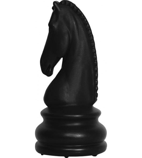 Bahçe Satrancı At Siyah